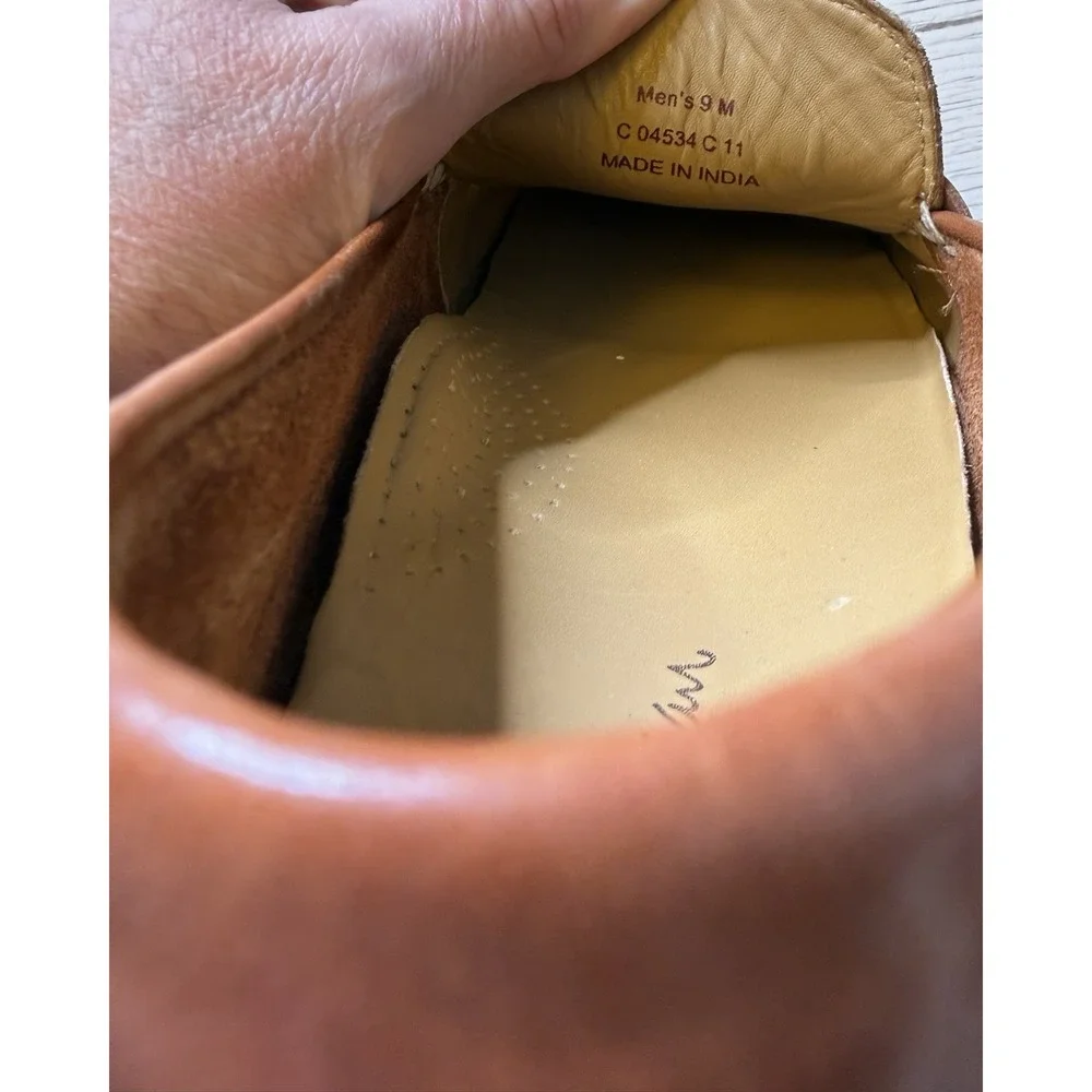 Cole Haan Brown Leather Mens Slip On Shoes Penny Loafers‎ Sz 9 M. Classic Preppy